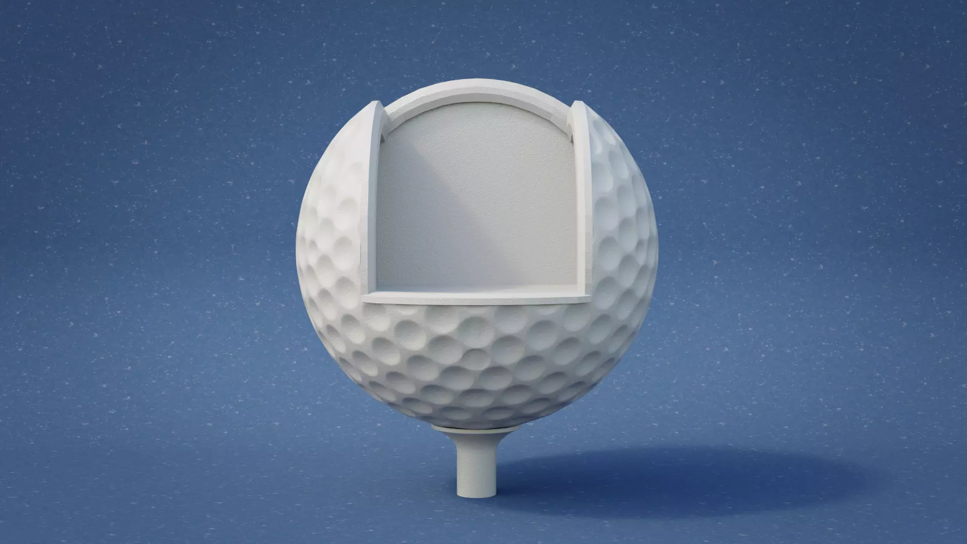Golf Ball Swing 3D print model_0