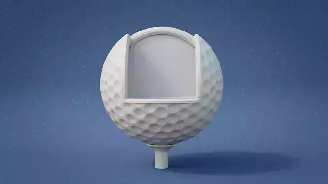 Golf Ball Swing 3D print model