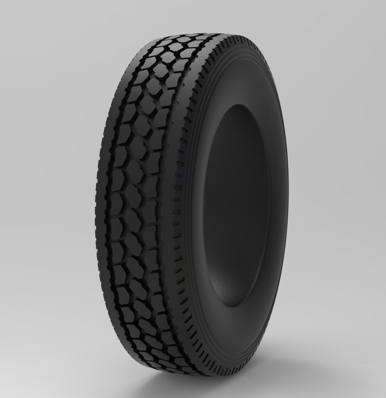 Mold for diecast Roadmaster RM275 truck tire Scale 1 to 10 3D print model_7