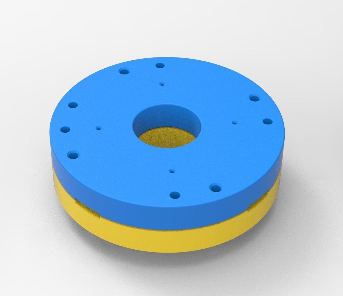 Mold for diecast Roadmaster RM275 truck tire Scale 1 to 10 3D print model_2