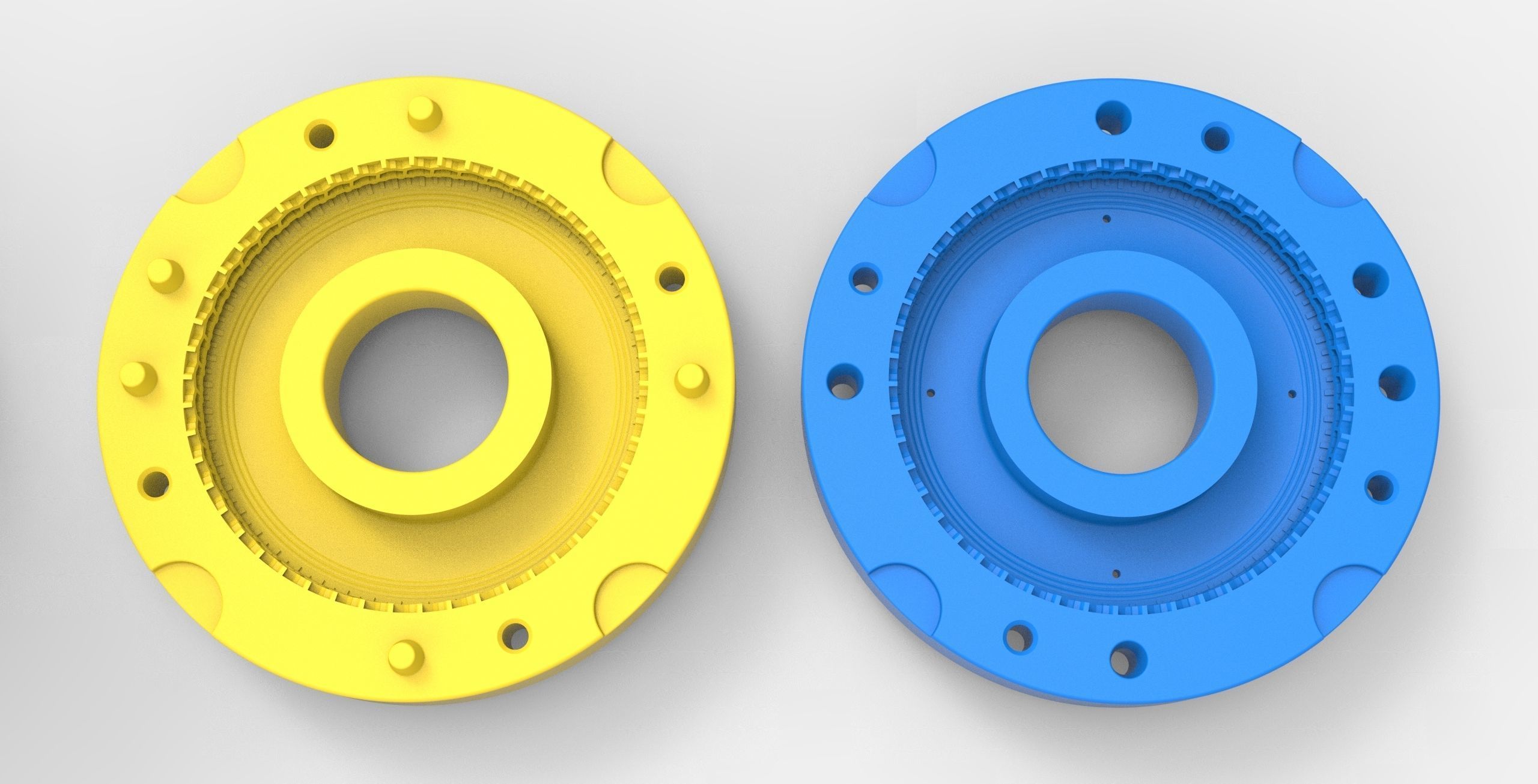 Mold for diecast Roadmaster RM275 truck tire Scale 1 to 10 3D print model_5