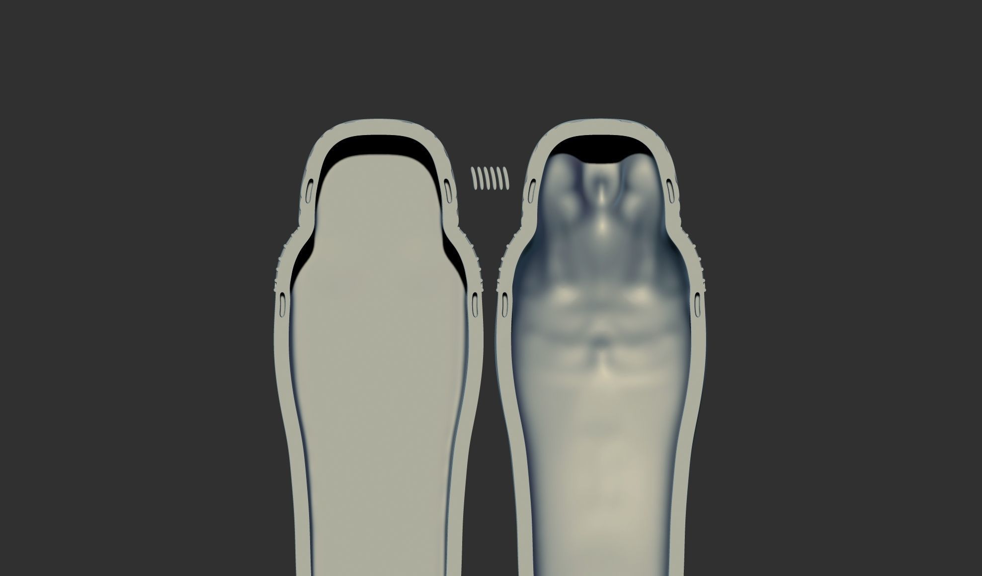 Egyptian Sarcophagus of the Vizier Gemenefhorbak stl  3D model 3D print model_15