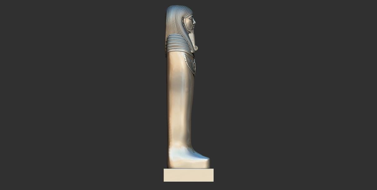 Egyptian Sarcophagus of the Vizier Gemenefhorbak stl  3D model 3D print model_5