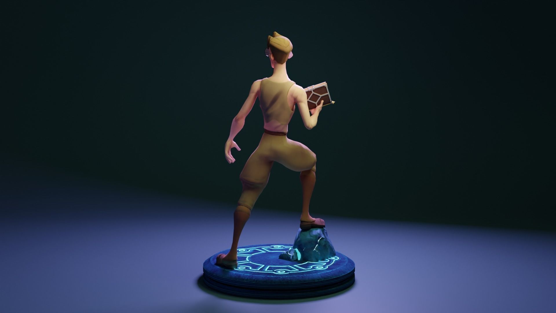 Disney Atlantis Milo for 3D printing 3D print model_2