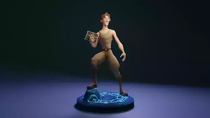 Disney Atlantis Milo for 3D printing