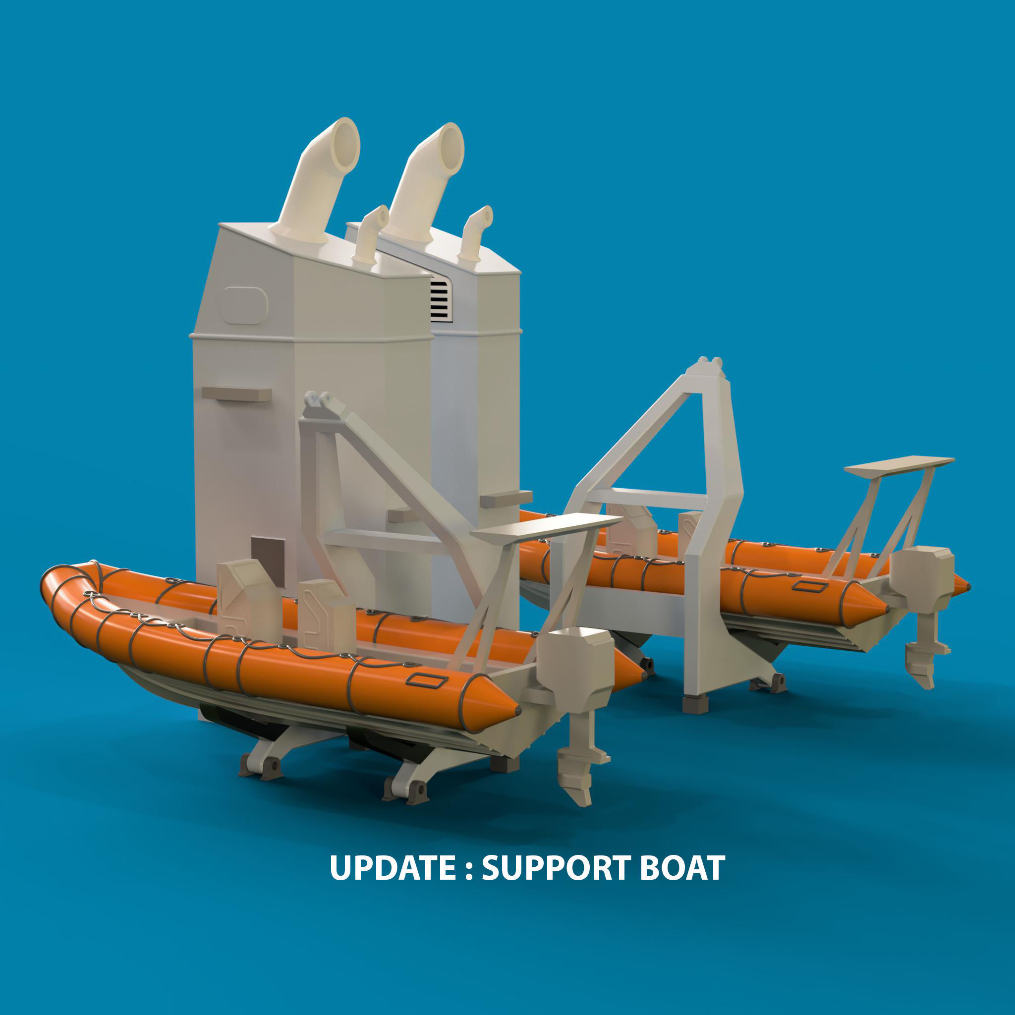 RC CAPE CLASS PATROL BOAT 3D print model_4