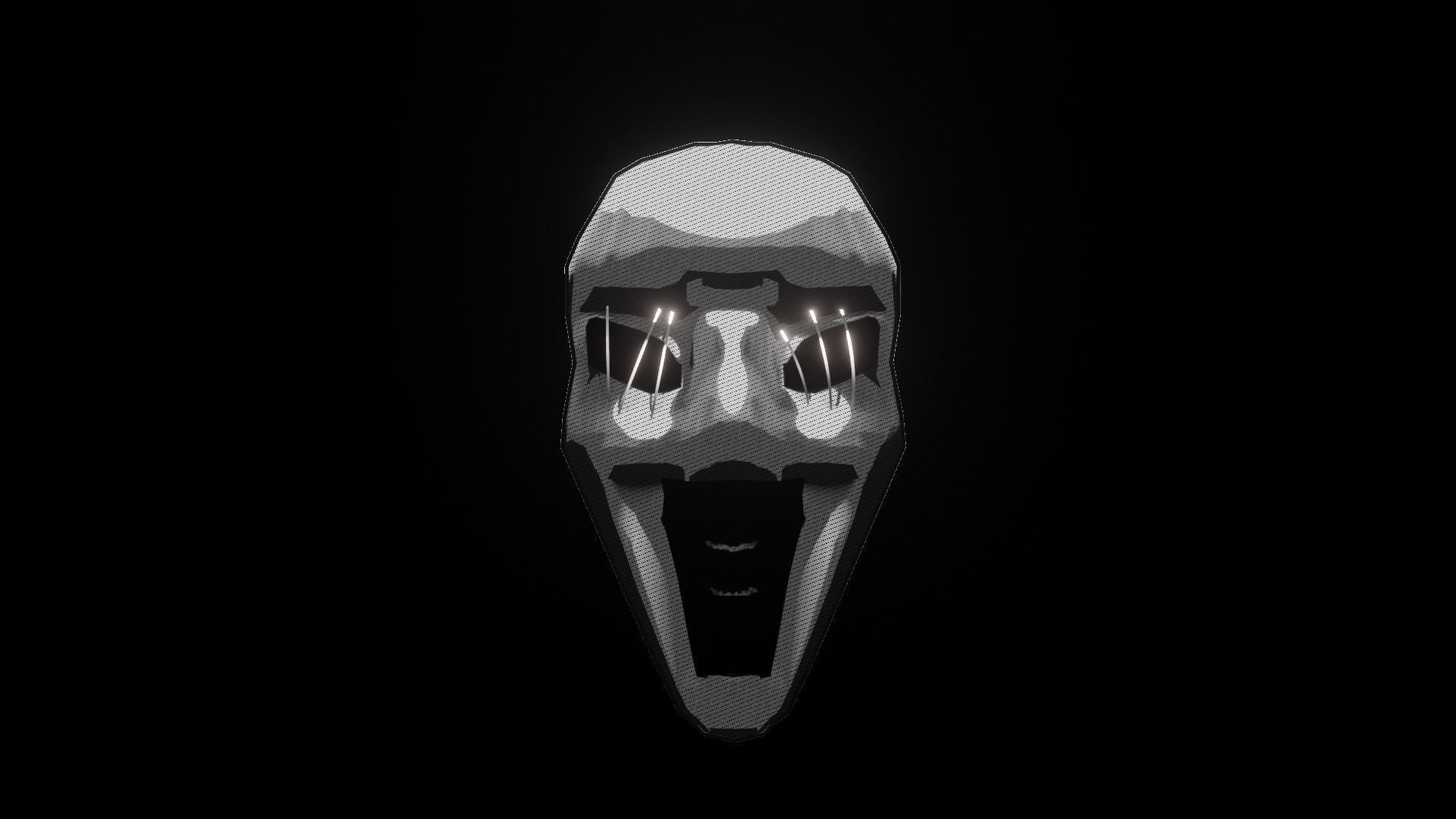 Jujutsu Kaisen Higuruma Domain Expansion Mask 3D model_2