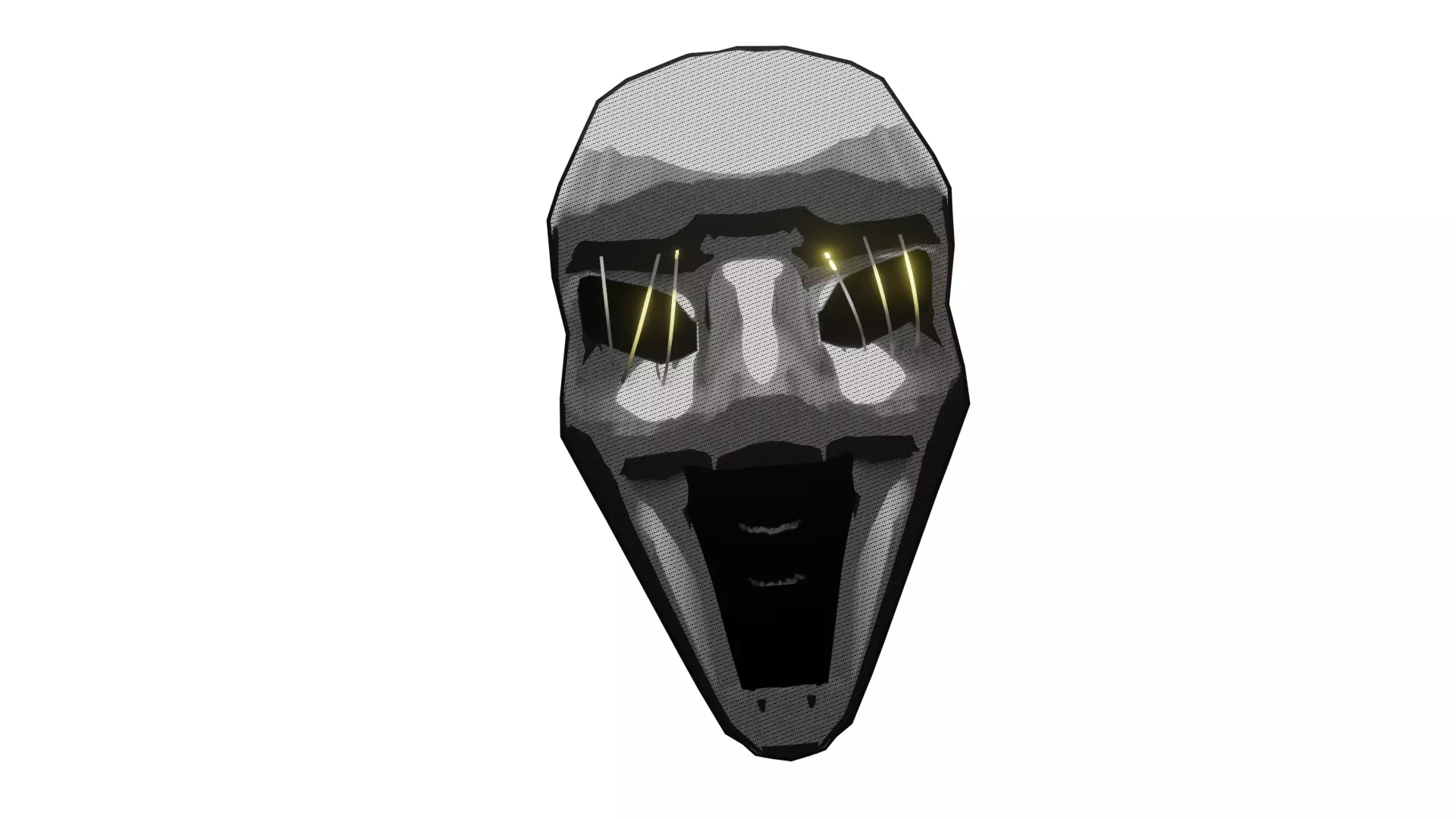 Jujutsu Kaisen Higuruma Domain Expansion Mask 3D model_0