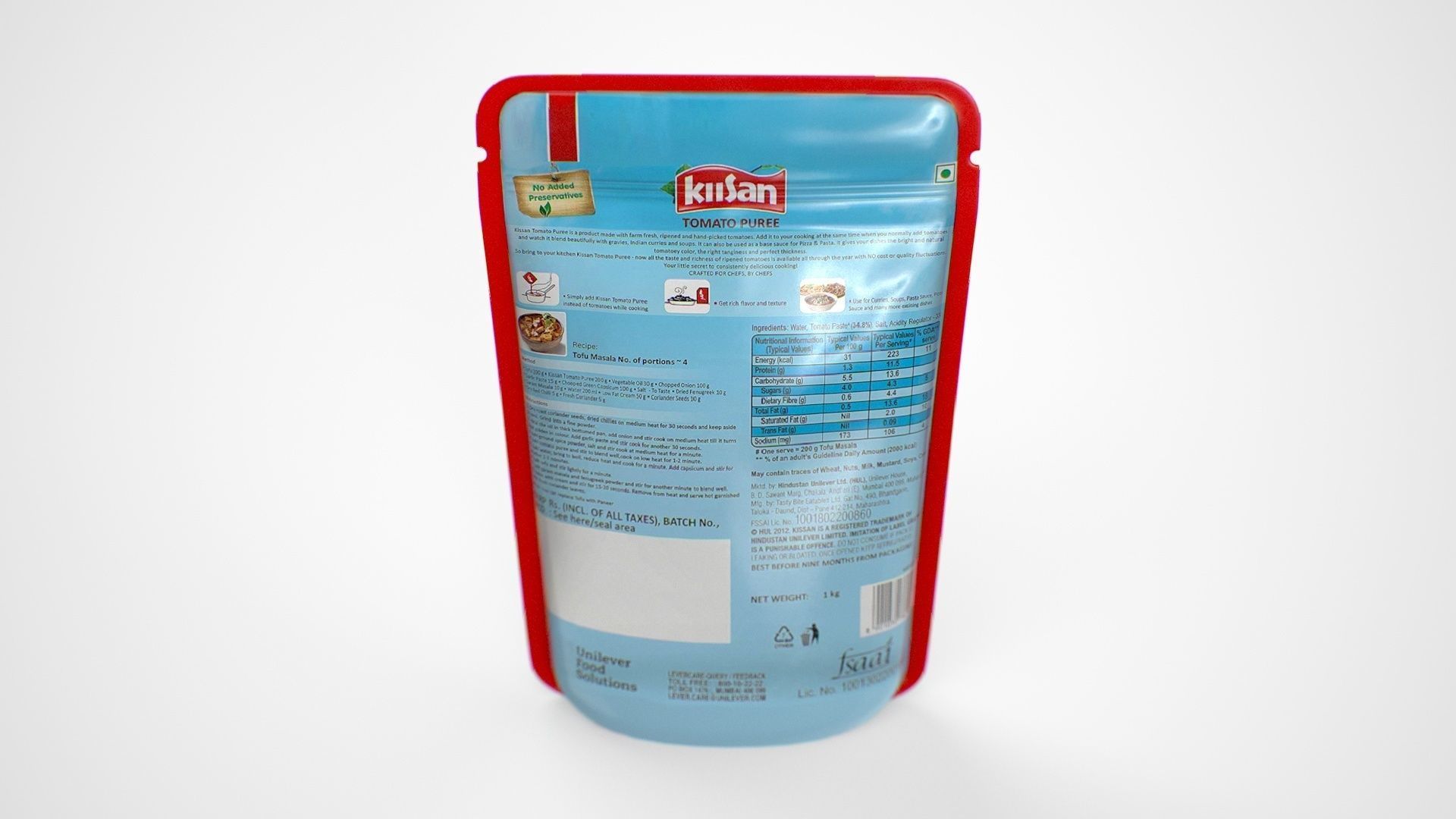 Tomato Puree Low-poly 3D model_5