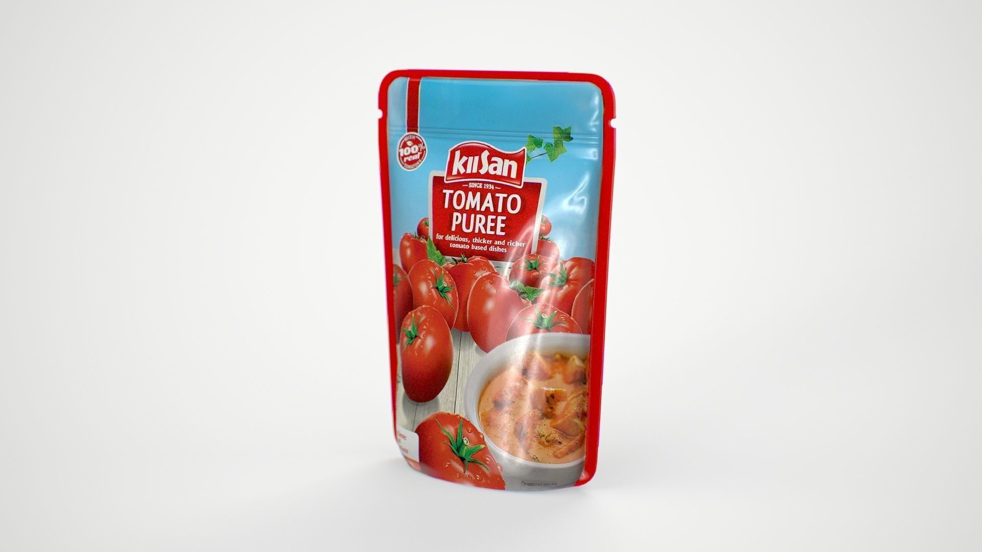 Tomato Puree Low-poly 3D model_6