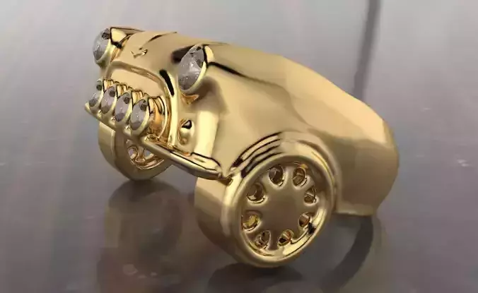 mini cooper ring gems 