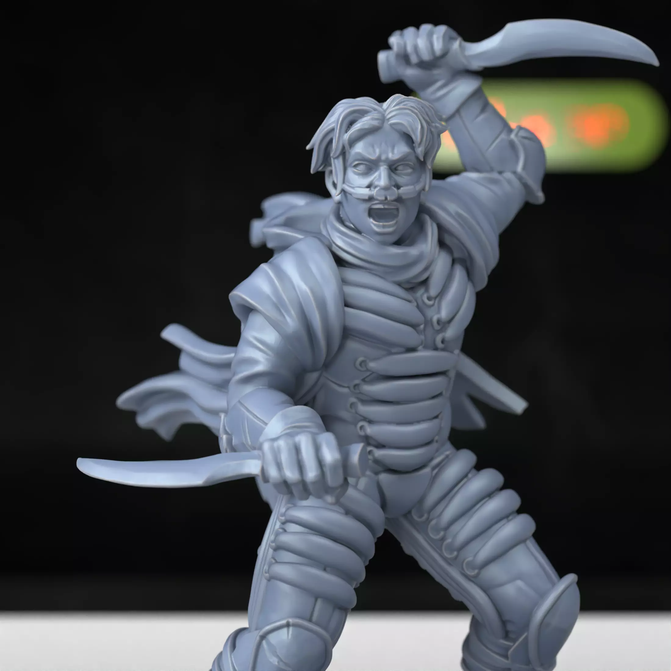 Desert Nomad Amer Sirocco Miniature Inspired by Dune and Dune 2 3D print model_0