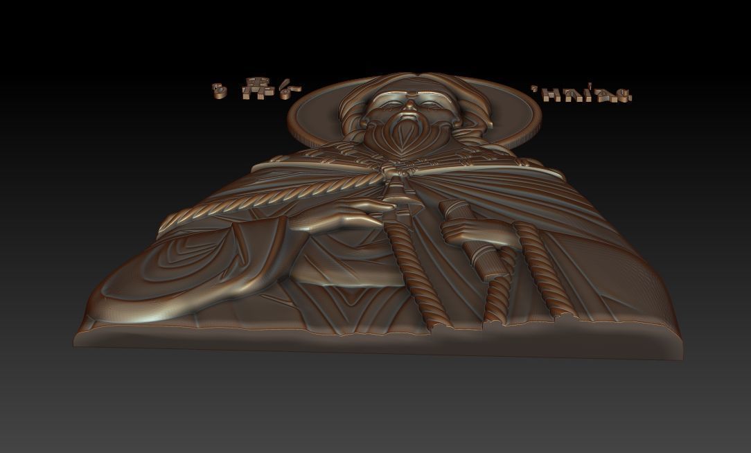 Elijah the prophet 3D print model_2