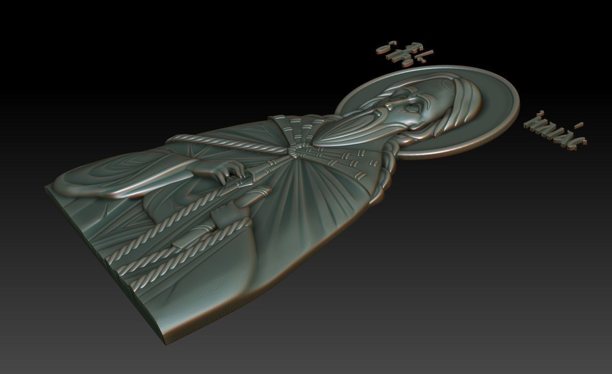 Elijah the prophet 3D print model_11