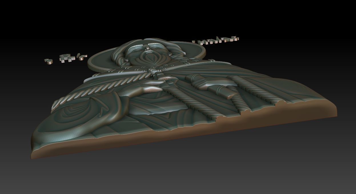 Elijah the prophet 3D print model_10