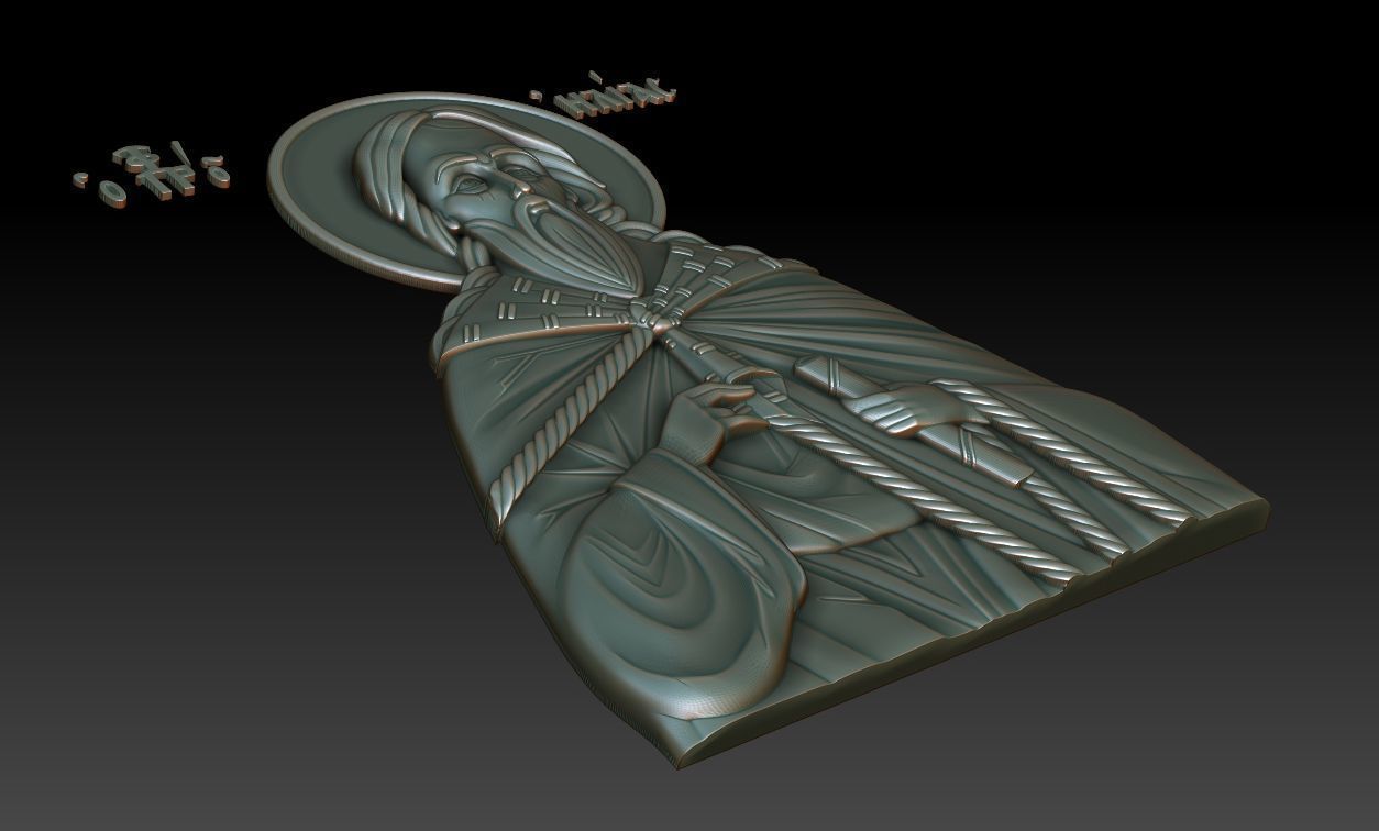 Elijah the prophet 3D print model_9