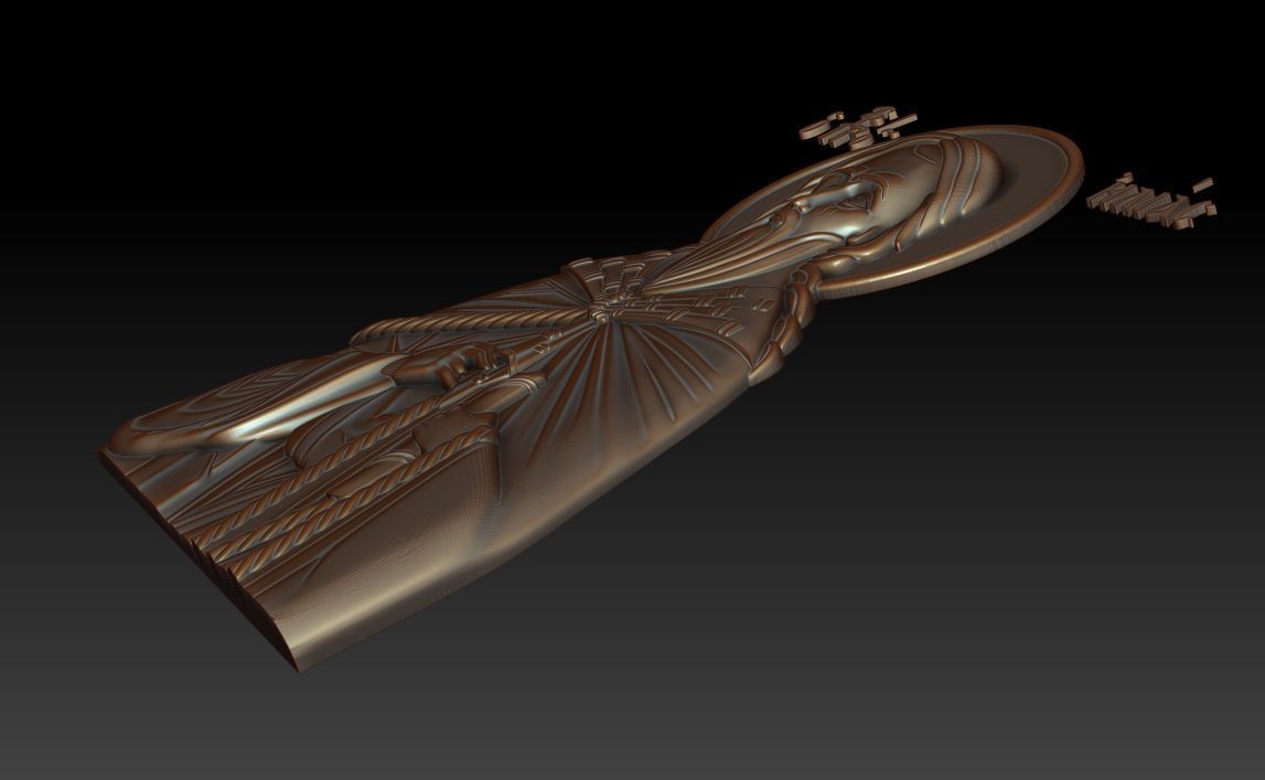 Elijah the prophet 3D print model_5