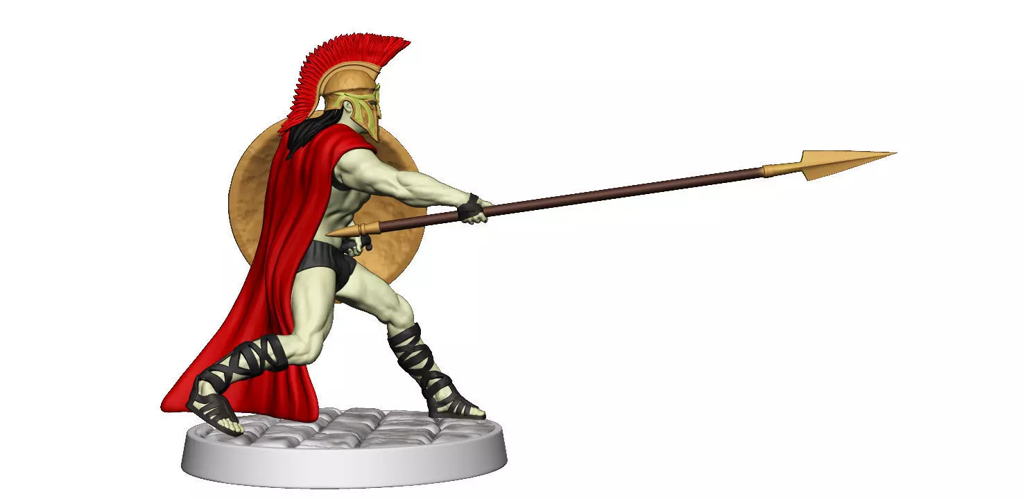 Spartan 11 Starter set Light spartan army 3D print model