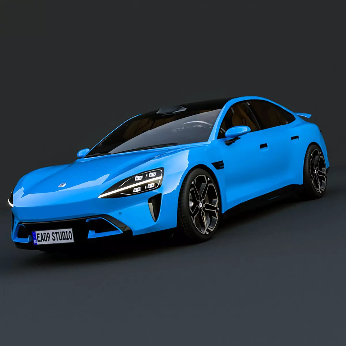 2024 XIAOMI SU7 MAX 3D model