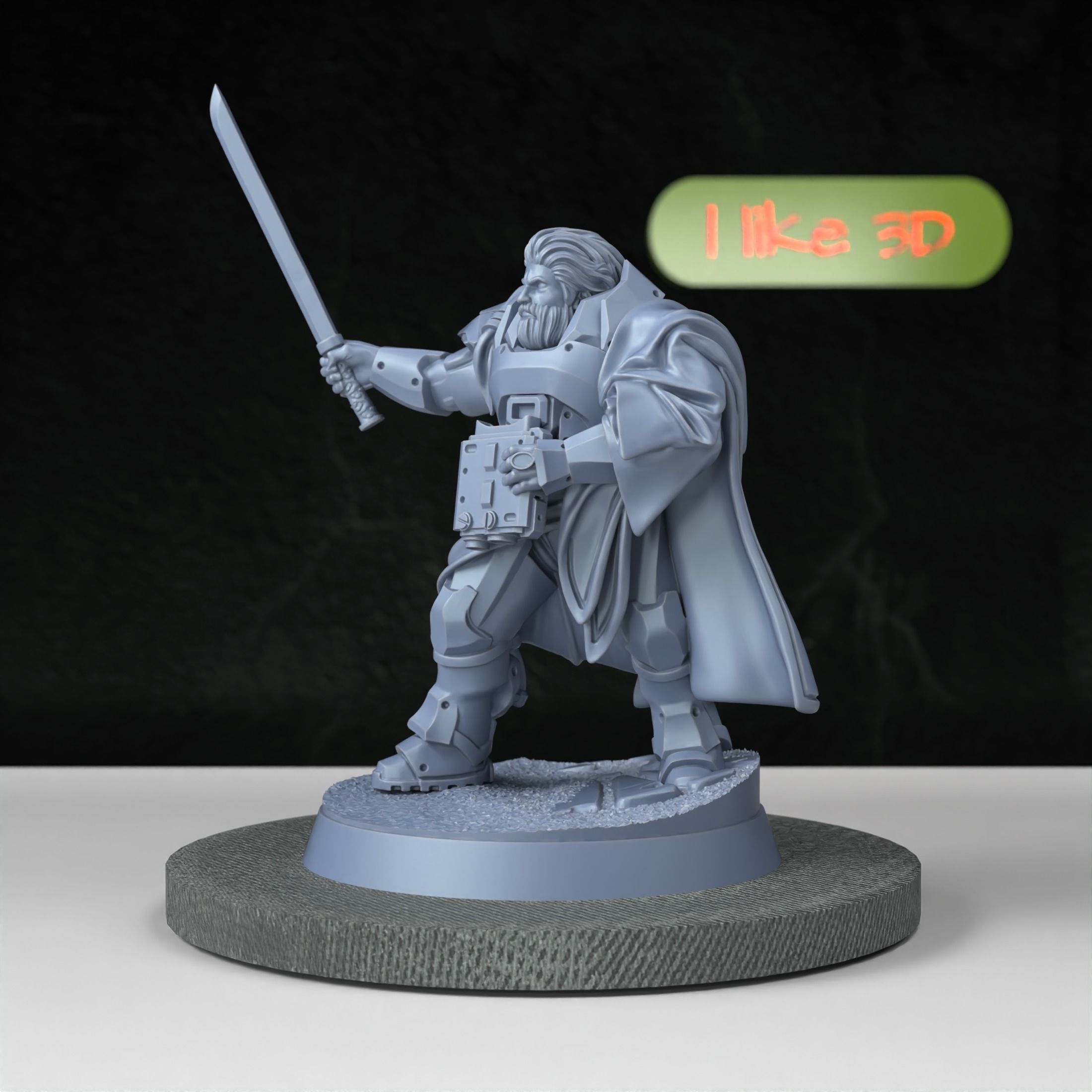 Count Shannon Miniature from Arrakis Dune Dune 2 Universe 3D print model_7