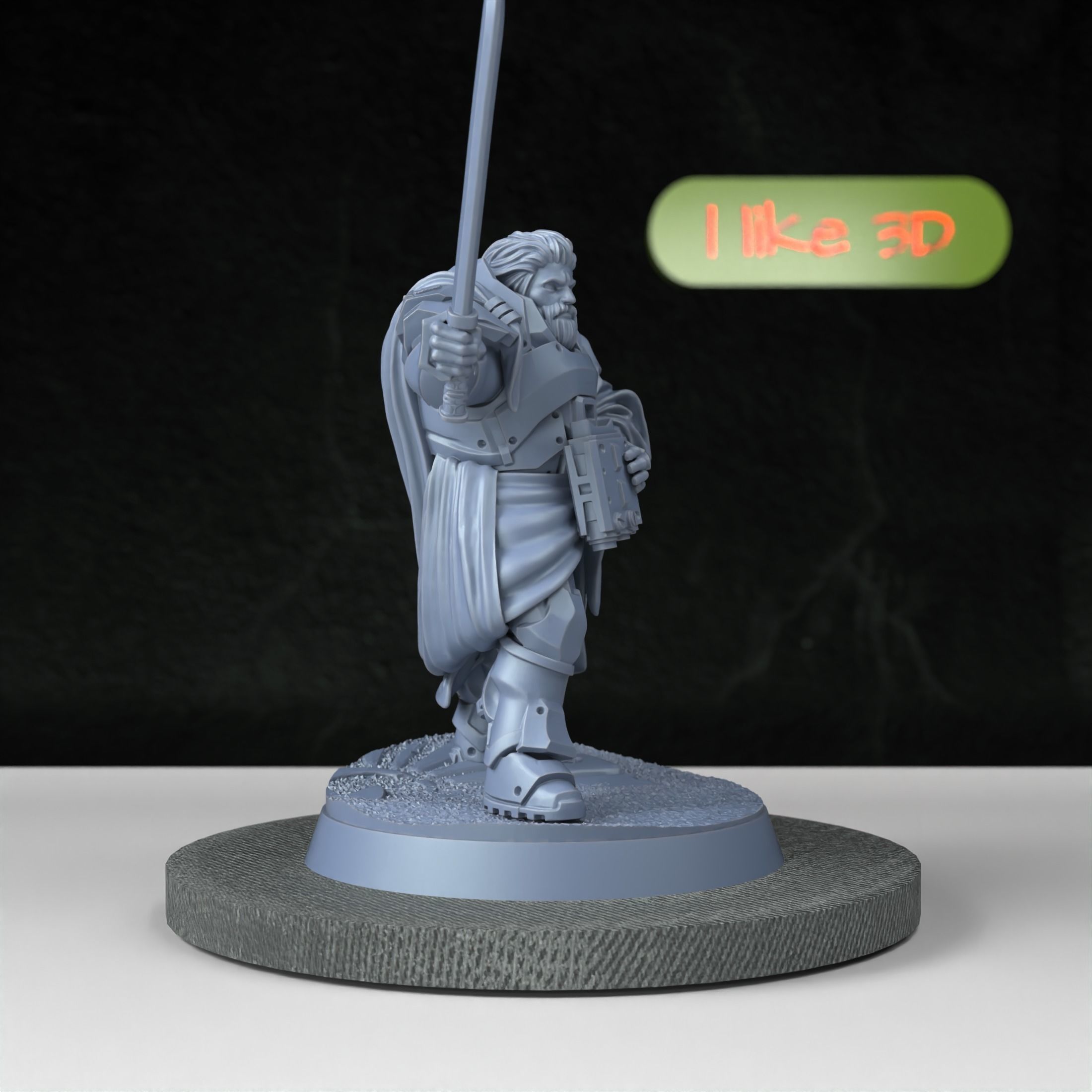 Count Shannon Miniature from Arrakis Dune Dune 2 Universe 3D print model_4