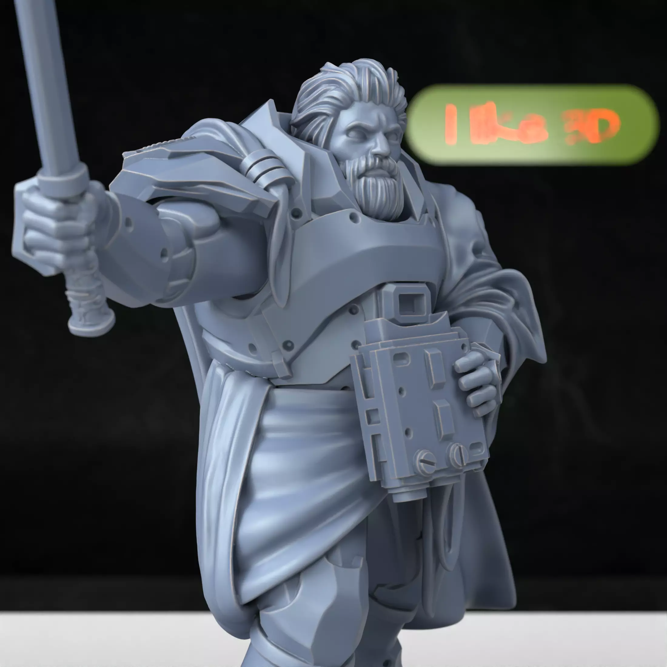 Count Shannon Miniature from Arrakis Dune Dune 2 Universe 3D print model_0