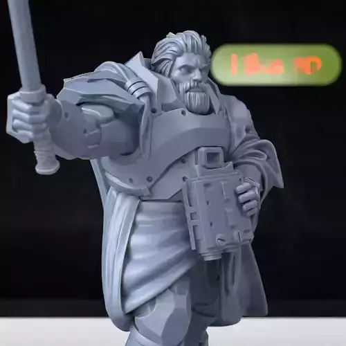 Count Shannon Miniature from Arrakis Dune Dune 2 Universe 3D print model