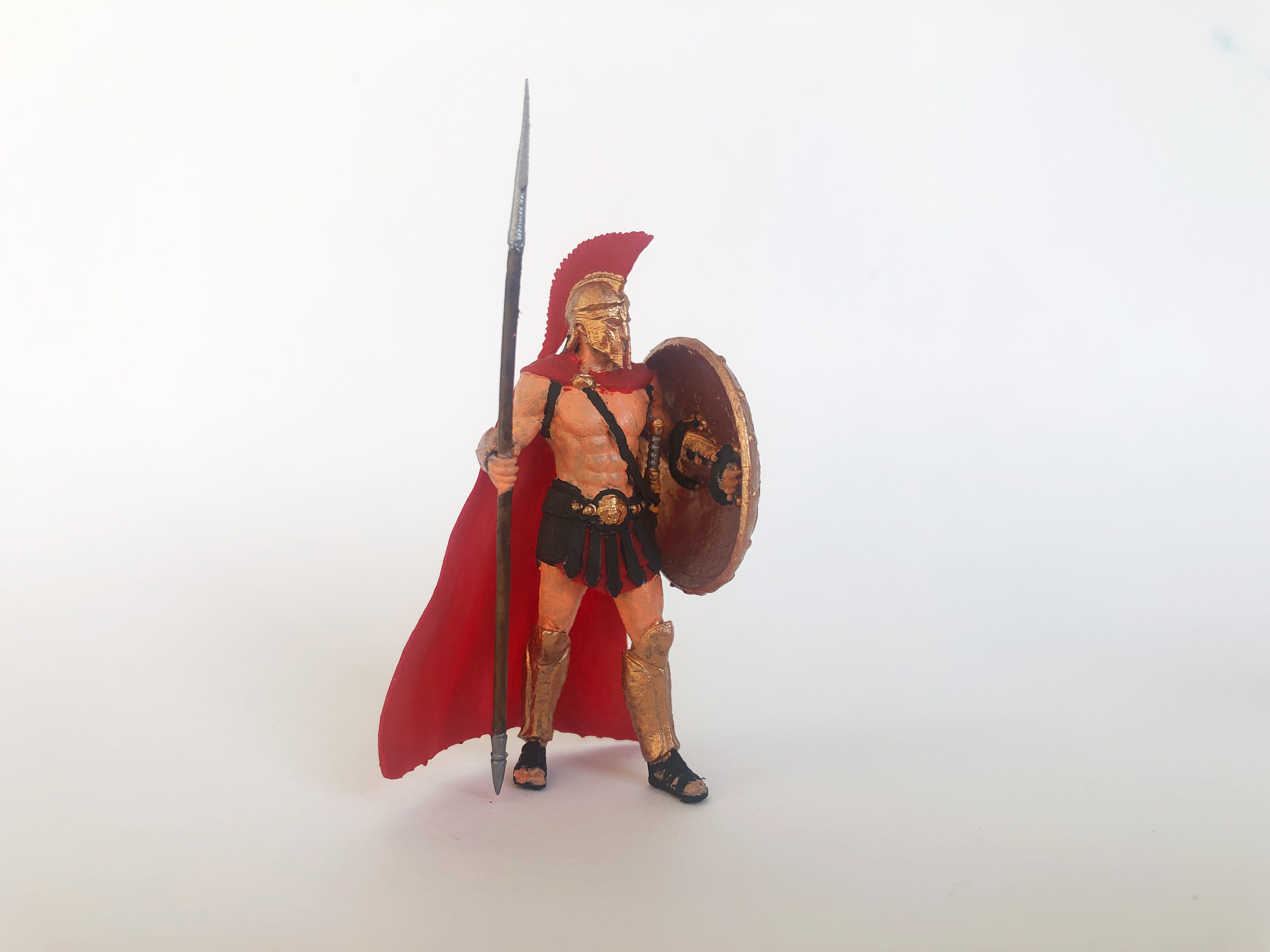 Spartan 2 Second set Medium spartan army 3D print model_4