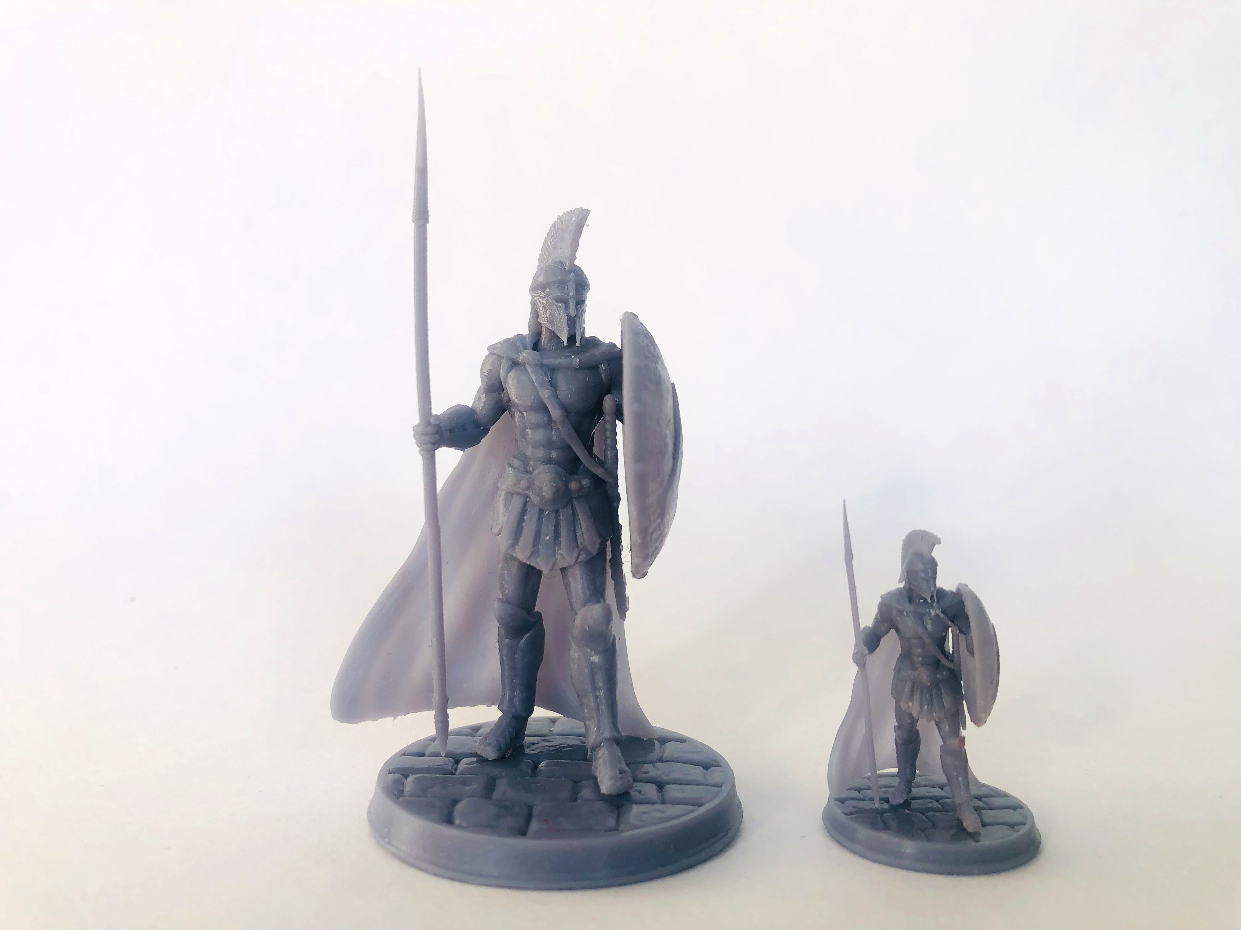 Spartan 2 Second set Medium spartan army 3D print model_7