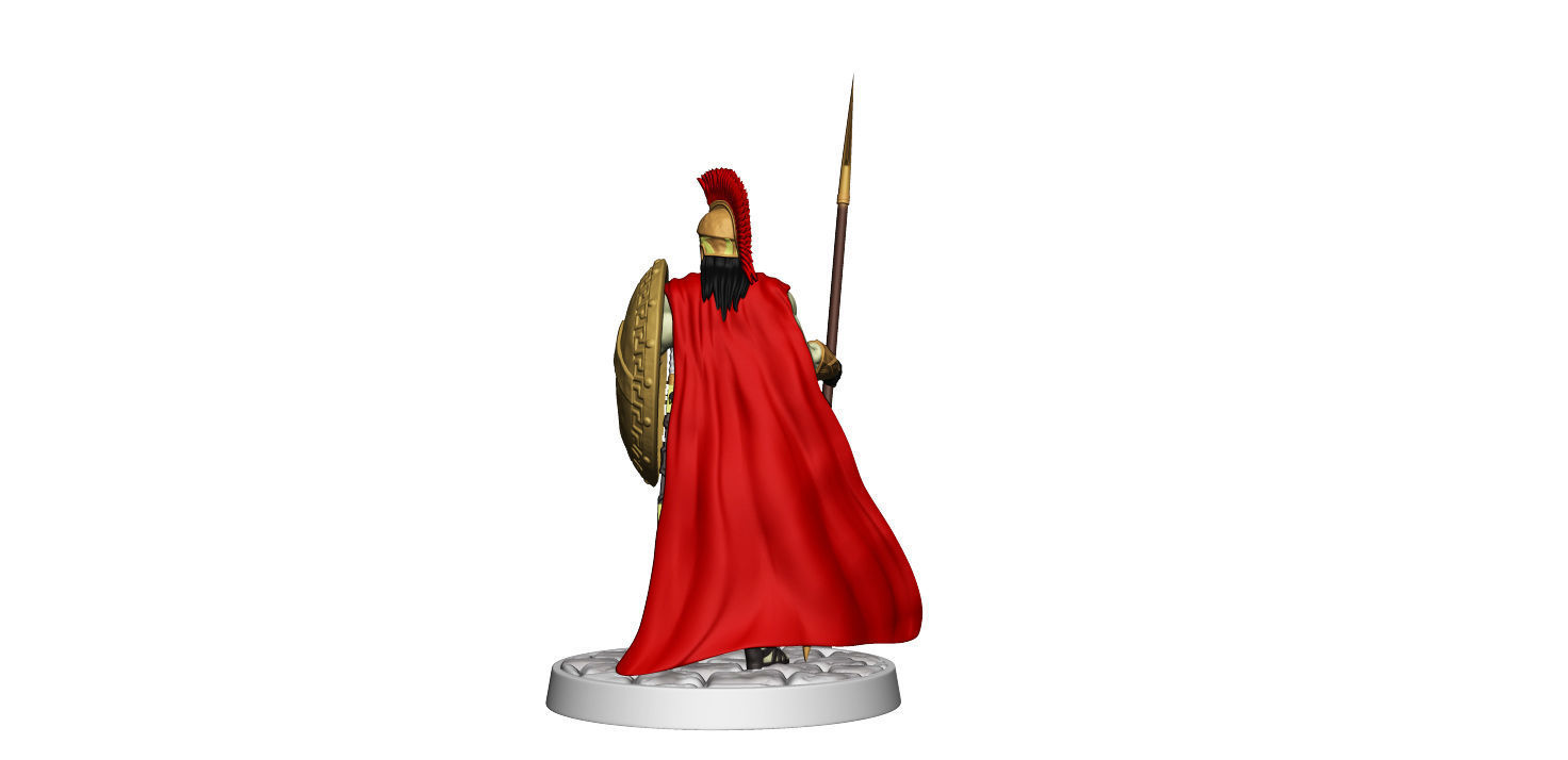 Spartan 2 Second set Medium spartan army 3D print model_19