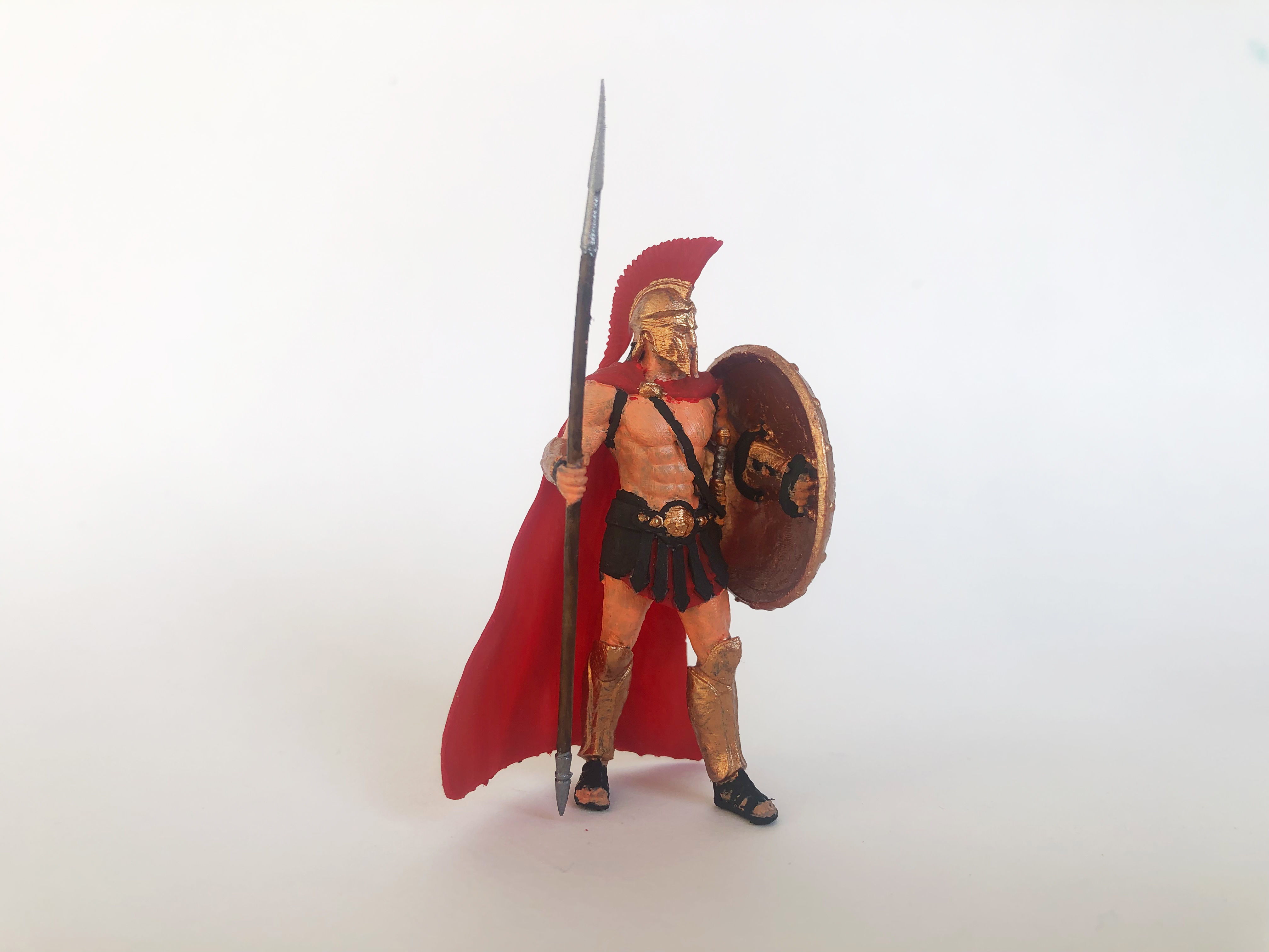 Spartan 2 Second set Medium spartan army 3D print model_6