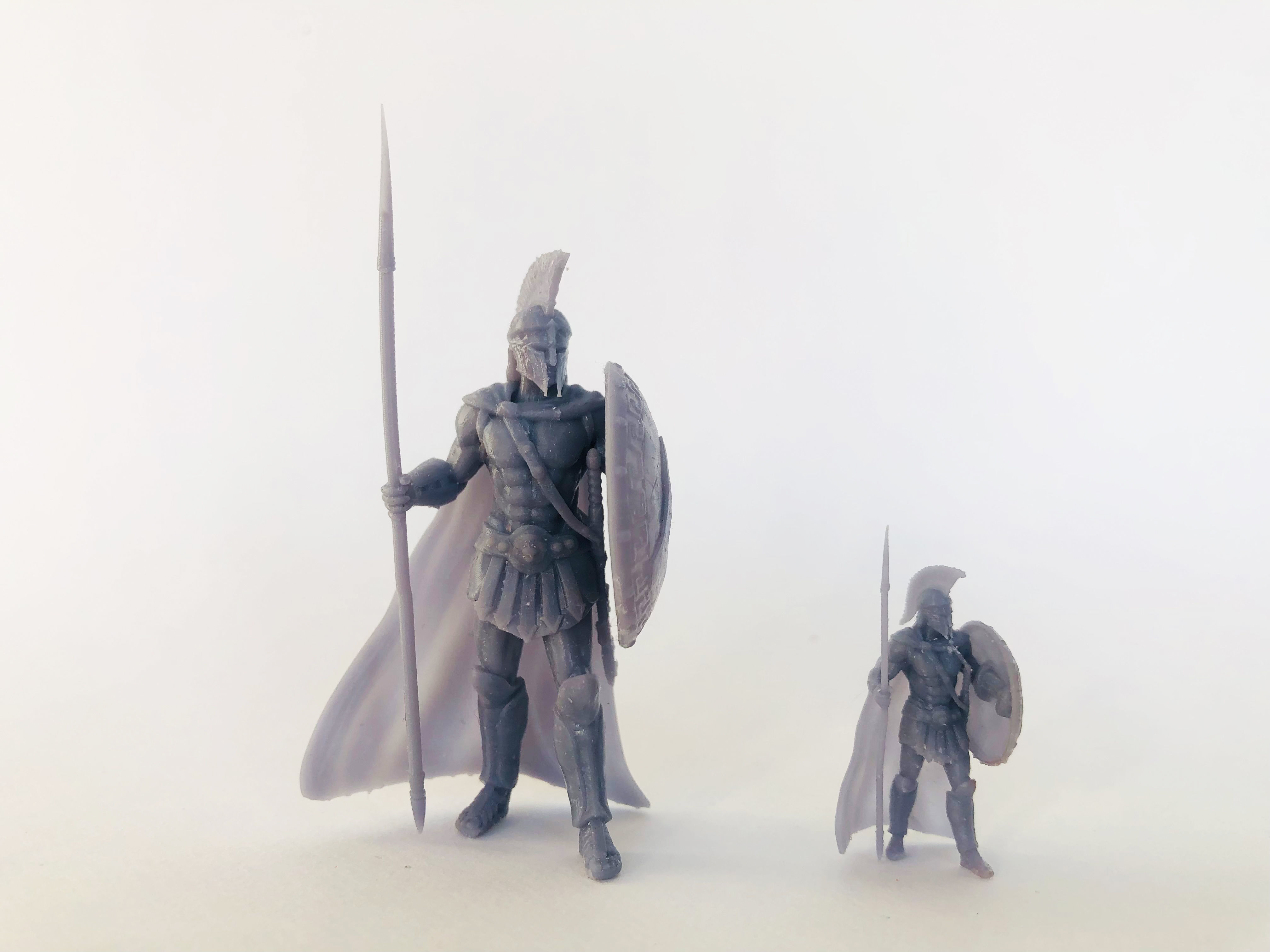 Spartan 2 Second set Medium spartan army 3D print model_9
