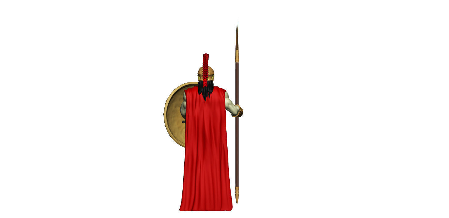 Spartan 3 Second set Medium spartan army 3D print model_18