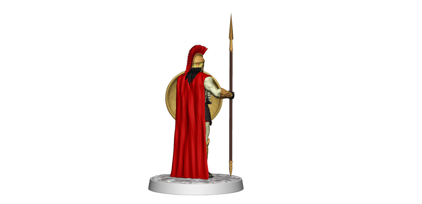 Spartan 3 Second set Medium spartan army 3D print model_19