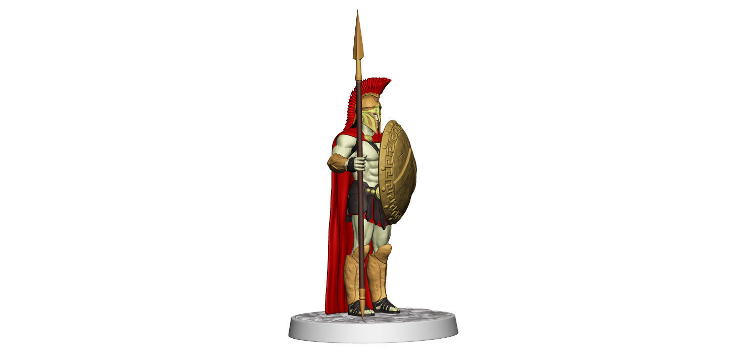 Spartan 3 Second set Medium spartan army 3D print model_21
