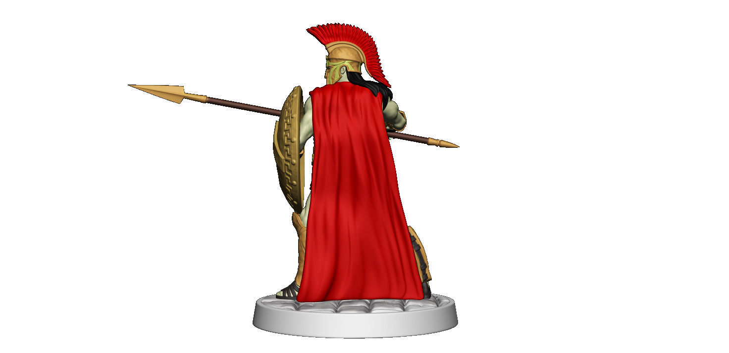 Spartan 4 Second set Medium spartan army 3D print model_20