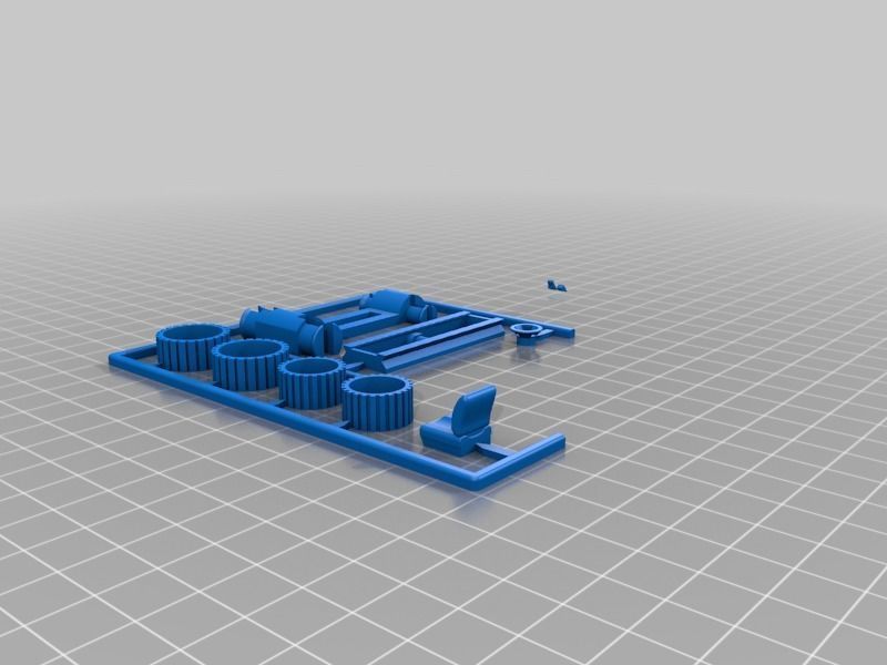 Forklift Kit Card with Palette 3D print model_8