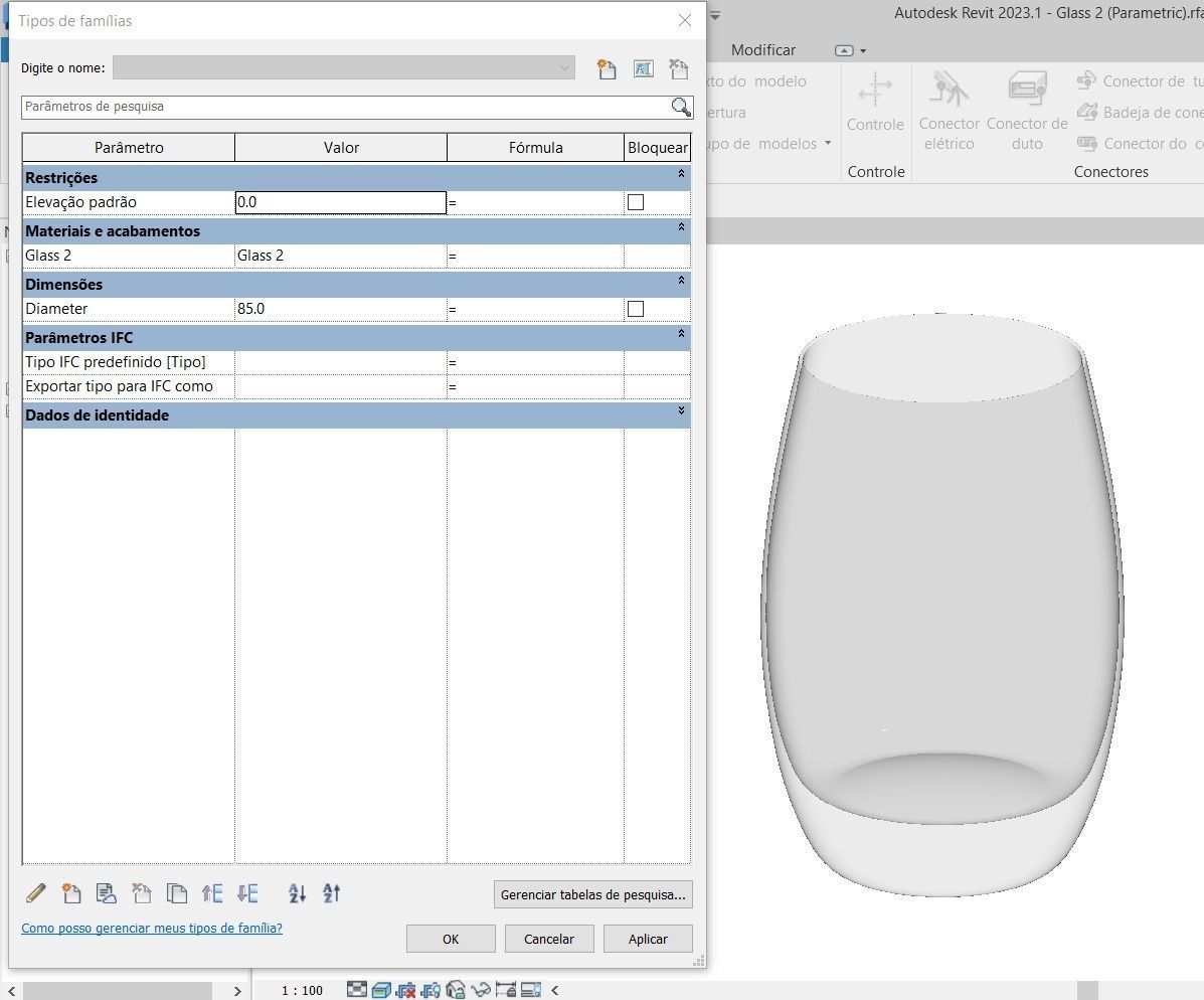 Elegant Collection of 40 3D Cups and Glasses 3D model_7