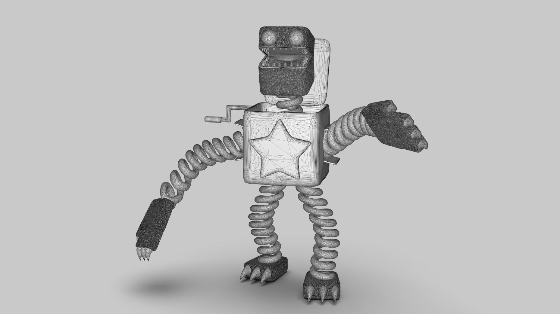 Boxy Boo Fan Art 3D print model_5