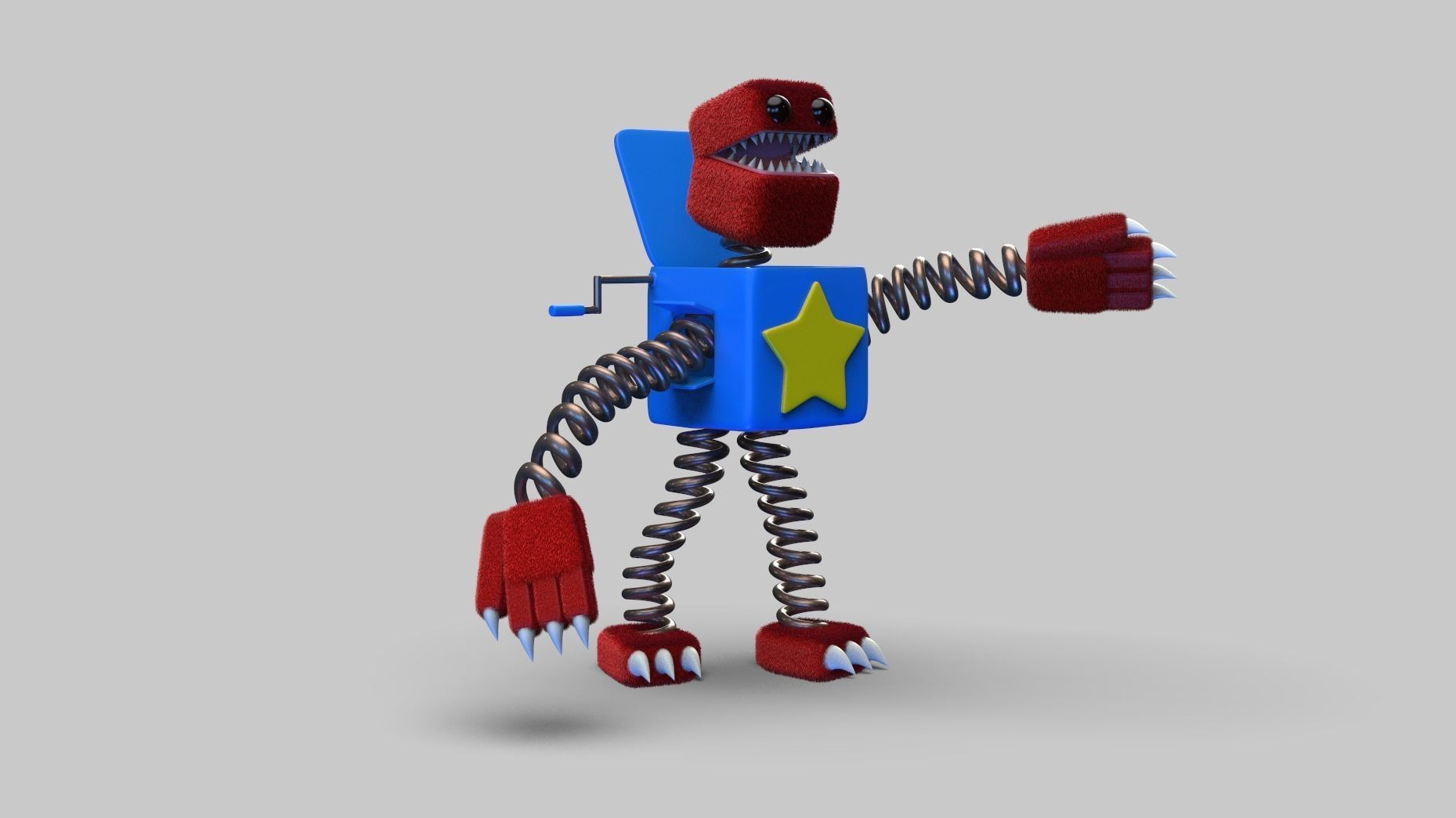 Boxy Boo Fan Art 3D print model_1