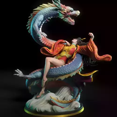 Yahui and the dragon