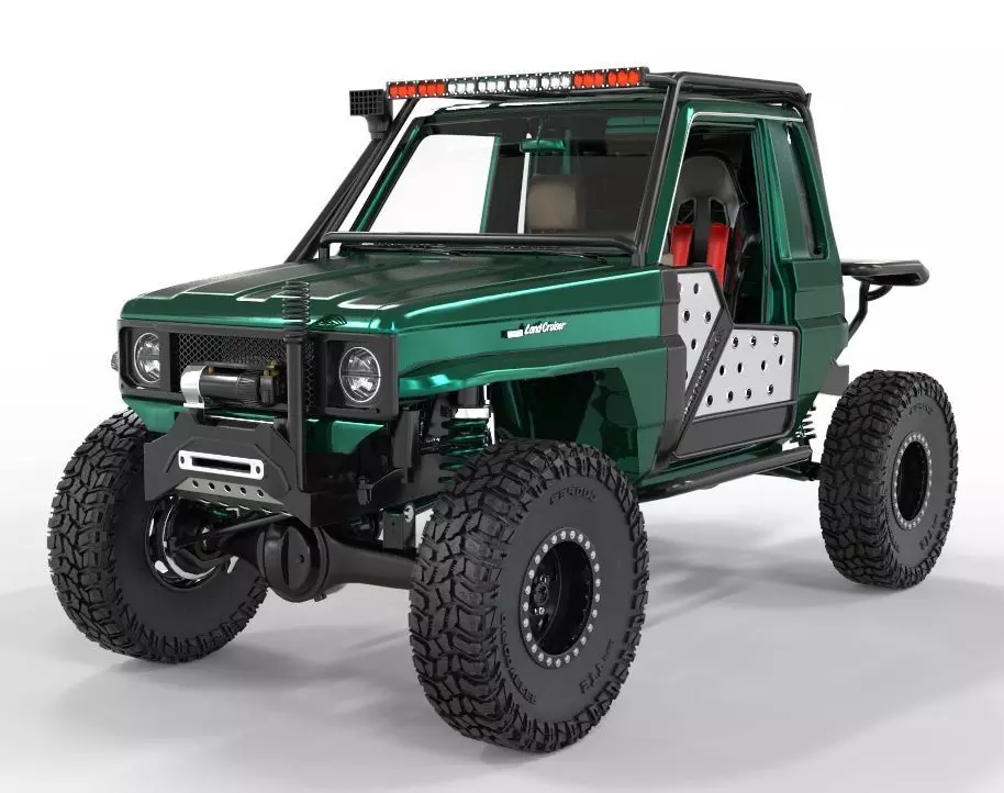 Generic Toyota Land Cruiser Xtreme Perfonmance LC79 2004 3D model