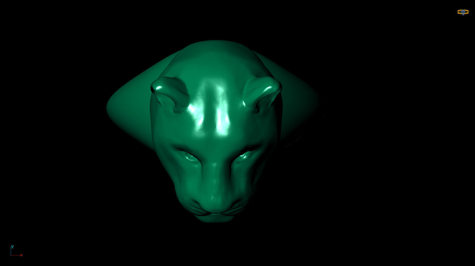Black Panther Ring 3D print model_12