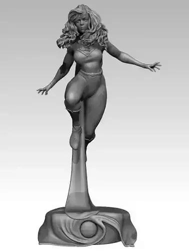 Supergirl Flying Base