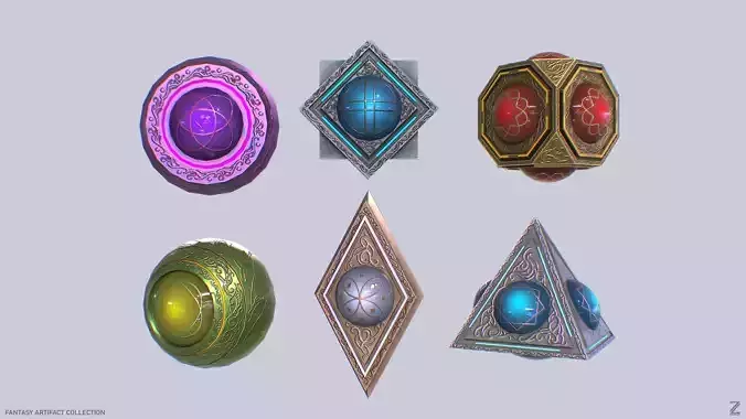 Fantasy artifact collection 
