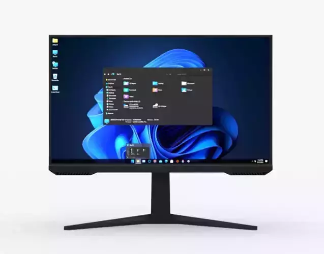 Gaming Monitor- Samsung Odyssey G3 Low-poly 3D model