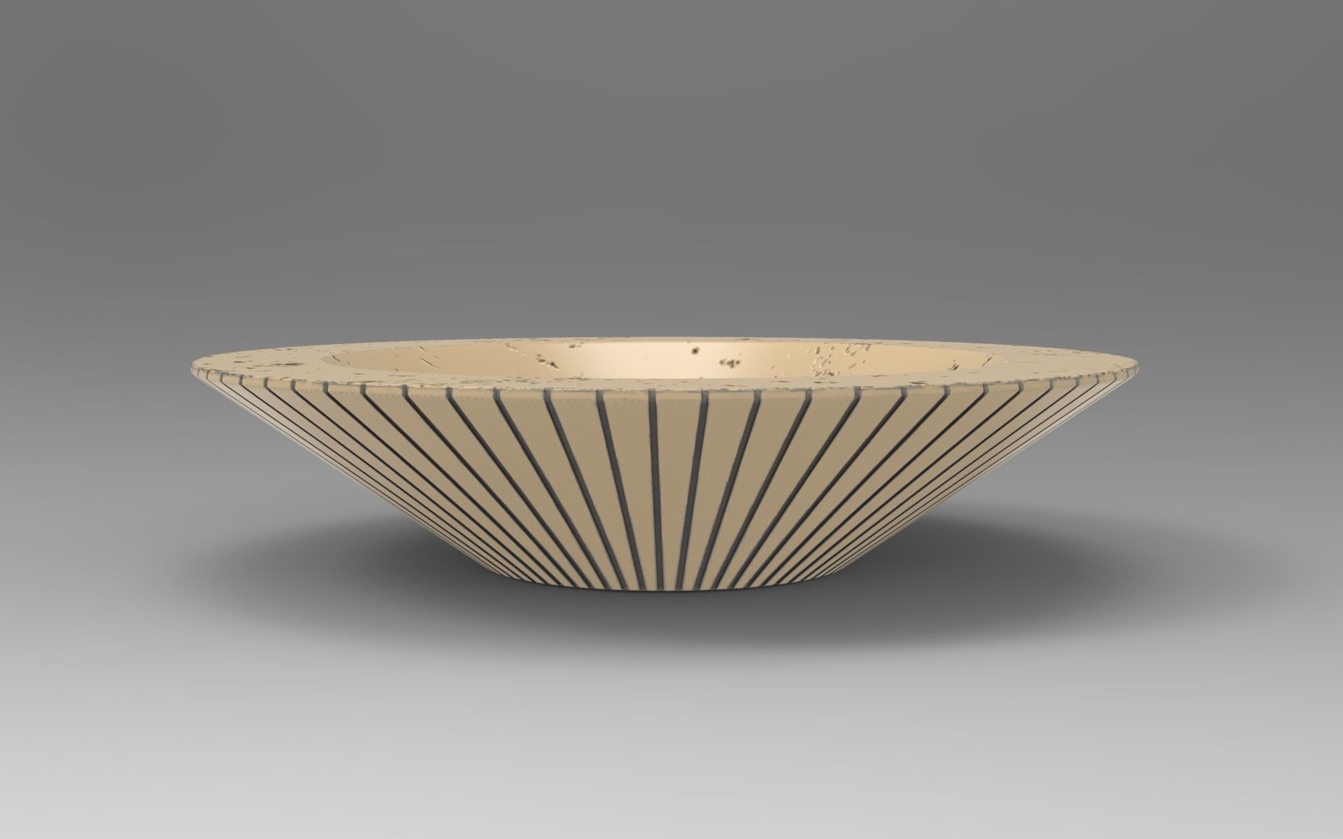 Yugt Vase Low-poly 3D model_1