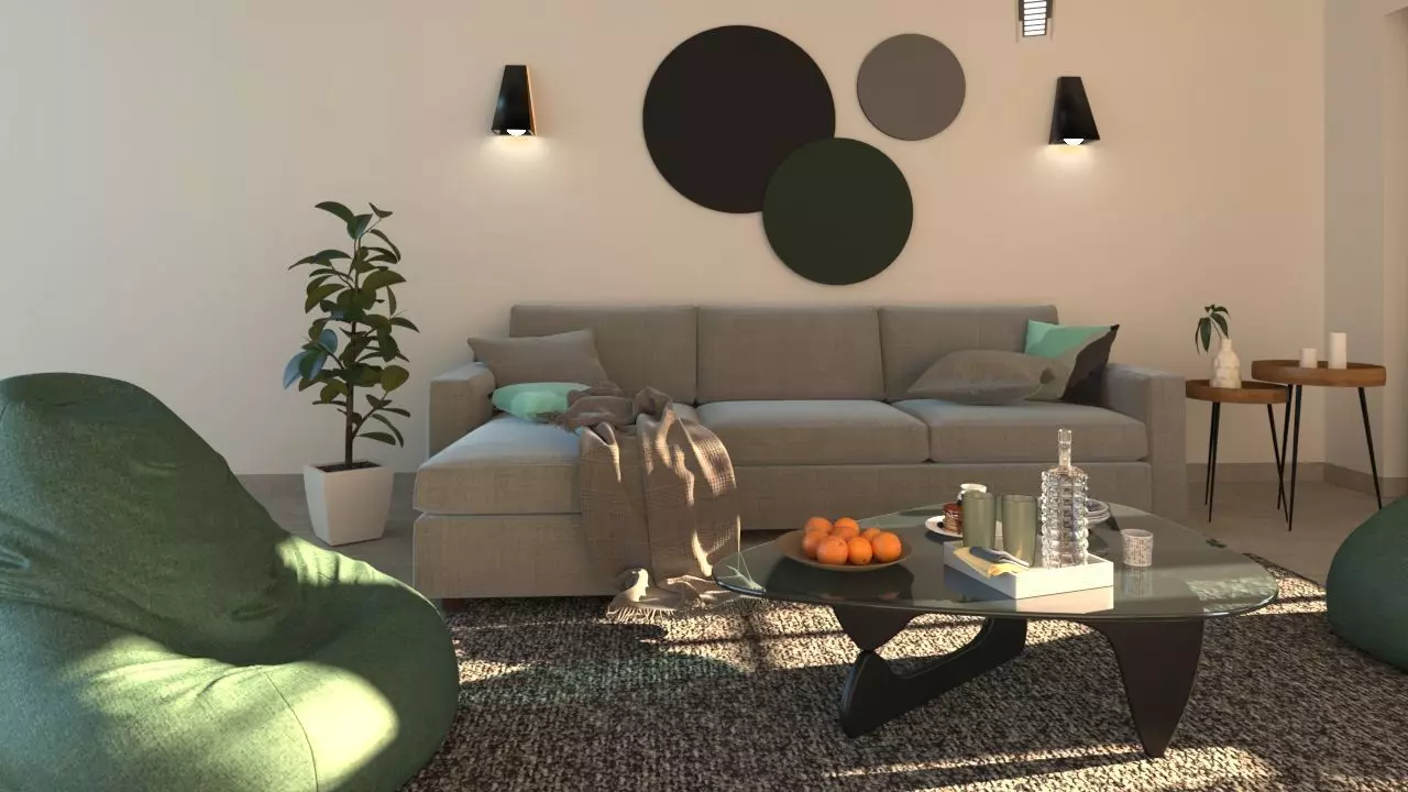 Living room Free 3D model