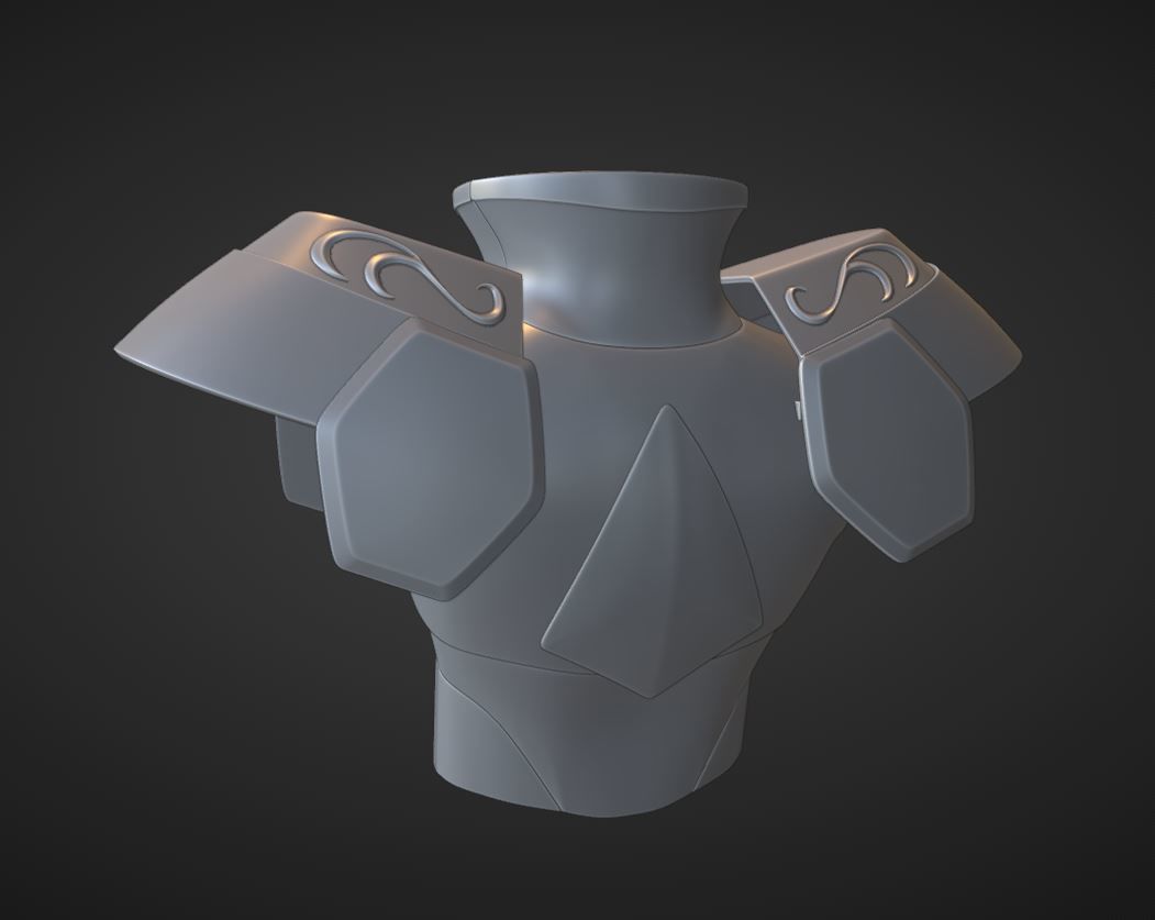Armadura de Geminis 3D print model_7