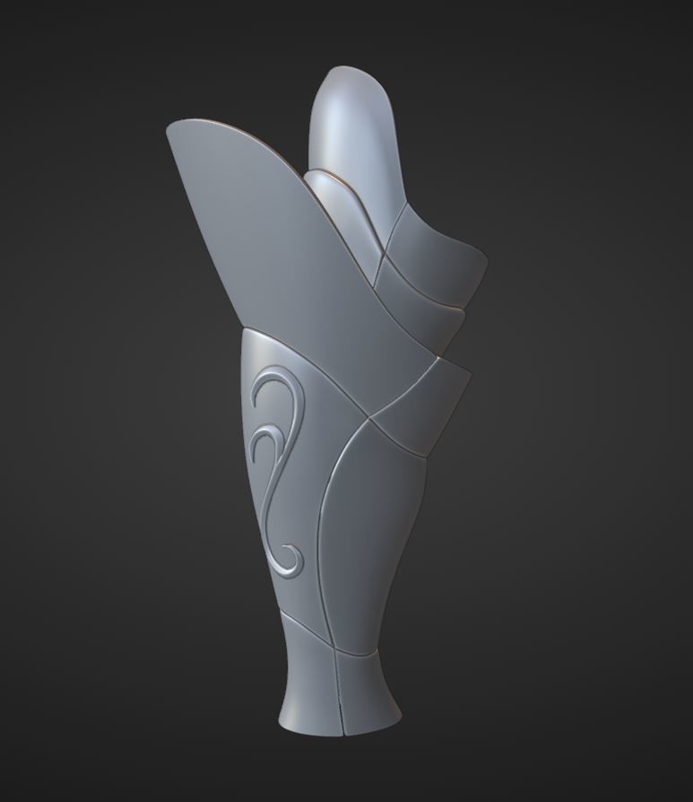 Armadura de Geminis 3D print model_12
